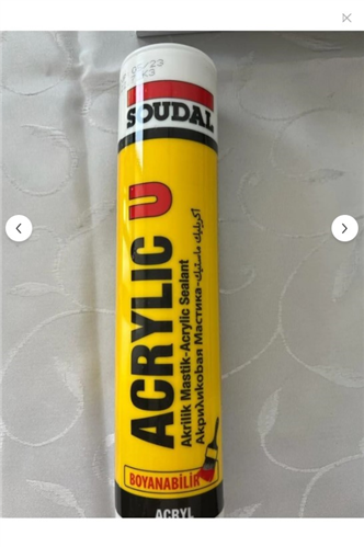 SOUDAL ACRYLİC MASTİK BEYAZ 450 GR ( 30 AD )